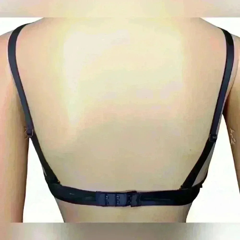 Simone Perele Cassie Soft Cup Triangle Bra Black Size 2 - Picture 3 of 5